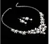 Brautschmuck-Set, Diamant-Perlen-Hochzeitsschmuck, Kopfschmuck-Set, Brautlegierungskrone