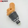 6 pçs / lote alto desempenho 555cc Nismo lado injector de combustível 16600-RR543 amarelo para nisaan 300ZX Z32 RB25DET VG30DETT SR20DET KA24