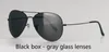브랜드 디자인 5862mm 남성용 파일럿 선글라스 여성 고품질 유리 렌즈 안경 햇빛 안경 오리지널 박스 액세서리 EV1173119