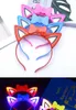 New children's adult luminous toys cat ears flashing New Year hairband Horn headwear selling stalls supply