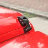 Car Black Hood Latch Locks Copertura decorativa per Jeep Wrangler JK 2007-2017 Accessori