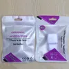 10.5x15 Zipper Väskor Retail Package Plast Poly Opp för iPhone Samsung Xiaomi USB Cable Hang Hole Packaging