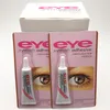 Eye Lash Glue Adhesivo de maquillaje blanco oscuro Adhesivos de pestañas postizas a prueba de agua Pegamento con embalaje Pegamento de pestañas práctico Envío gratis