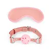 SM Fun 12-Piece Set Flirting Teaching Toys Binding Handcuffs Anklets Goggles Adult Supplies Factory Direct EQDS