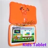 شهيرة Kids Brand Tablet PC 7 بوصة رباعية الأطفال Tablet Android 4.4 Allwinner A33 Google Player WiFi Speaker مع غطاء واقعي