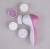 Ferramentas de limpeza 5 em 1 Cuidado com beleza Massagem multifuncional FACA ELÉTRICA FACIAL CLUSTO DE LIMPELAÇÃO Spa Mini Cuidado com a pele Mush Brush FAC7487584