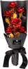 24k Or Roses Bouquet Plaqué Or Rose Forever Cadeaux pour Son Anniversaire De La Saint Valentin Mariage Fête Des Mères Anniversaire Gift298V