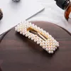 Fermaglio per capelli con perle di moda per ragazze Barrette Cheveux Forcine per capelli da sposa Accessori per strumenti per lo styling dei capelli Fermagli per capelli per donne