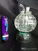 Roundness water bottle Wholesale Glass bongs Oil Burner Glass Water Pipes Oil Rigs Smoking Rigs