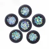 Tamax Na042 6 Stijlen AB Color Crystal Round Heart Nail Art Strass Rhinestone Sharp Bottom Manicure Ovale DIY Nail Stones Glass Tools