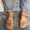 Homens Roma Praia Sandals 2020 verão Homens Mulheres Casual Retro Sandals Outdoor Plano Slides Clipe Toe Retro Chinelos Big Size 35-48