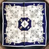 新しい53cmの桑の絹の印刷の新しい日本と韓国風のジュエリーカブス小さな正方形のスカーフ卸売933