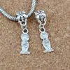 150 sztuk / partii Antique Silver Cute Little Boy Alloy Urok Wisiorki na biżuterię do produkcji bransoletka Naszyjnik DIY Akcesoria 6.8x30.2mm A-515A