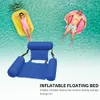 Floating Chair Summer uppblåsbar vikbar flytande radstrand Swimming Pool Water Hammock Seaside Fun Toys Floating Bed Chair7444094