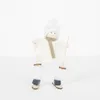Mini bambola di peluche di Natale Ciondolo per albero Figurina di Natale Decorazioni di Babbo Natale Sci Giocattolo di legno Bambola Hotel Decorazione natalizia WX9-1754