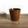 Natürliche Holz Tasse Japanischen Stil Holz Wasser Bier Wein Tee Milch Tasse Trinkgeschirr Hohe Qualität WB294