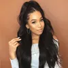 Synthetic Wigs Body Wave Heat Resistant Hair long Wig Middle Part Glueless for Black Women FZP137