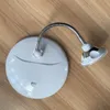 Éclairage intérieur 360 degrés maquillage éclairé flexible 10x miroir de rasage de vanité grossissant avec LED lampe de chambre à coucher de salle de bain veilleuse