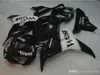 Stampo iniezione Fairings per Honda CBR1000RR 2007 2007 kit carenatura bianco nero CBR 1000 RR 06 07 GA11