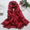 Square Solid Plain Silk Scarf 100% Ren Silk Wrap Shawl Lady Women 16Colors 41.3INCH # 4174