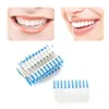 120 Pcs Teeth Cleaning Oral Care Tooth Floss Oral Hygiene Dental Floss Soft Interdental Dual Toothpick C18112601