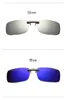 Rompin Unisex Fishing sunglasses clip Polarized Day Night Vision Clips Easy Clipon Flipup Lens Driving Glasses Fishing6082666