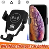 Bezprzewodowa ładowarka samochodowa C12 10 W Szybka bezprzewodowa ładowarka Car Mount Air Vent Gravity Uchwyt telefonu Kompatybilny dla iPhone Samsung Wszystkie urządzenia Qi