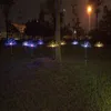 Hot Solar Powered Led Firework Lamp 90 stcs 150 stcs LED's vakantiedecoratie snaarlichten met 8 werkmodi buitenlandschap licht