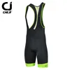 Cheji hombres transpirable ciclismo bicicleta 3D GEL acolchado babero pantalones cortos culote ciclismo hombres al aire libre senderismo pantalones cortos cuissard velo289U