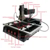 LY M770 Infrared BGA estação 220V 2 zonas com BGA Reballing ferramenta Kit solda bola 810pcs Stencils calor direto