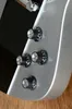 Sällsynt tvätt Paul Silver Sparkle Starfire Electric Guitar Pearl Abalone Split Block Inlay Mirror PickGuard Mirror Truss Rod Cover Grover Tuners