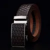 Moda Genuíno de couro dividido Split Fabric Belt Designer Men's Belts Hom