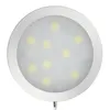 Freeshipping 6 SZTUK 12 V 2.5W Samochód Wnętrze LED światła punktowe Slim Flush for VW T4 TR5 Transporter / Camper Van Boat White