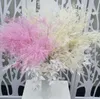 Plastblommor Fog Pine Branch Artificial Flowers Buquets Rime Plants For Wedding Centerpieces Home /Mall /Store Decorations