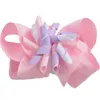 Girl Korker Hair bows clips boutique layered Curlies Ribbon corker bows M2MG princess accessories headwear Photo Prop 100PCS PD016
