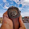 Vendita calda 2023 più recente moda SevenFriday orologi marca Wuman orologio serie P P2B / 05 orologio meccanico automatico da uomo orologi movimento Miyota