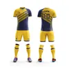 Maillot de football à manches courtes pour hommes, blanc, col en v, maillots de football pour hommes, uniformes de football unis pour adultes, personnaliser tous les logos, kits Futbol