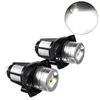 2 pcs e90 anjo olhos halo anel led luz 6w marcador lâmpada de condução branco de xenon impermeável para os faróis de CANBUS Xenon #ger