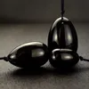 Kadın Vajina Healing Masaj Kristal Doğal Güç Taş Yoni Yumurta Seks Oyuncak İçin Doğal Kristal Siyah Obsidian Quartz Yoni Yumurta