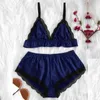 2019 vêtements de nuit femmes Satin Sexy Lingerie fille dentelle épissure body vêtements de nuit Bodydoll robe de nuit vêtements de nuit en soie Homewear A1