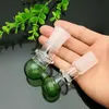 Coloured Mushroom Glass Converter Wholesale Bongs Oil Burner Pipes Water Pipes Rigs Smoking