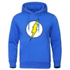 The Big Bang Theory Herren Hoodies The Flash Print Männliche Sweatshirts Heißer Verkauf Casual Herren Pullover Trainingsanzug Herbst Streetwear Tops