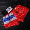 Novo treinamento curto das mulheres dos homens shorts de boxe tailandês muay thai boxeo shorts luta troncos esportivos esporte para crianças 8895704