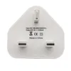 Laddare UK 1USB 2USB 3USB Telefonladdare Travel Charger Laddningshuvud Strömdapter för iPhone Samsung Huawei LG Vivo Oppo Moto Tablet PC