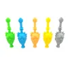 3 styles unbreakable Retail silicone Nectar Collector kit Concentrate smoke Pipe with Titanium Tip Oil Rigs smoking accessories water p
