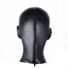 Latex Bondage Hood Sex Mask Fetish Toys Bdsm Bondage With Open Mouth Gag Adult Sex Toy Hood Mask Y190603026897877