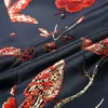 PYJTRL Neue Rot Gold Blau Grün Brokat Stickerei Floral Vögel Muster Slim Fit Blazer Designs Männer Anzug Jacke Bühne Sängerin tragen