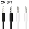 3.5mm Auxiliary Cord Male Stereo Audio Cables for samsung huawei smart phone mp3 pc headphone