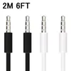 3,5mm cabo auxiliar masculino macho estéreo cabos de áudio para samsung huawei telefone inteligente mp3 pc fone de ouvido