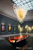 Beleuchtung, mundgeblasener Art-Deco-Kronleuchter, Lichtstil, Muranoglas, moderne Decken-Hänge-LED-Lampen
